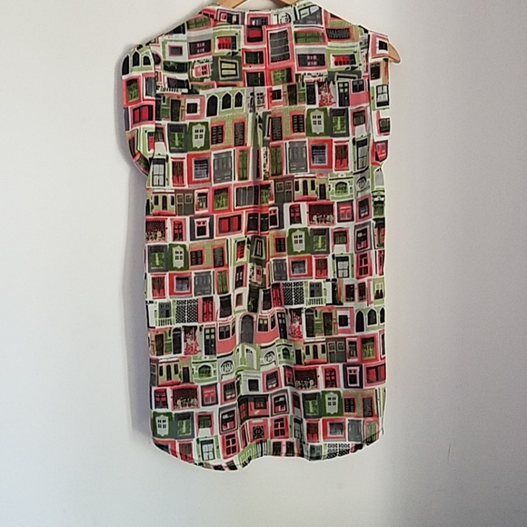 4/$20 Colorful Medium blouse - Picture 3 of 3